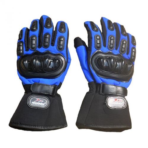 Riding bike racing motorcycle protective with hard shell  warm gloves