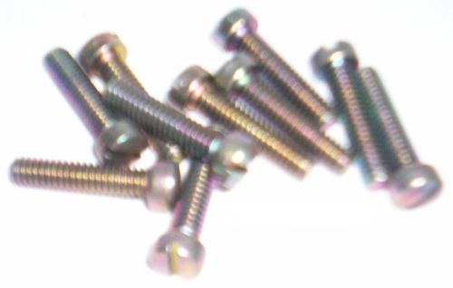 Pack of 10 - lucas cav - machine screws for military boat - p/n: 5337-64c (nos)