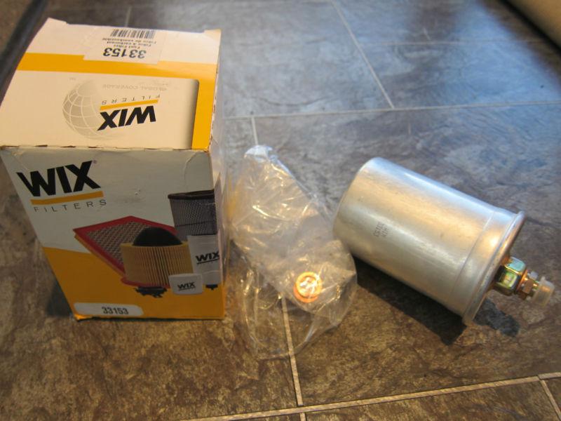 Wix 33153 in line fuel filter mercedes sl500 79-98 new in box