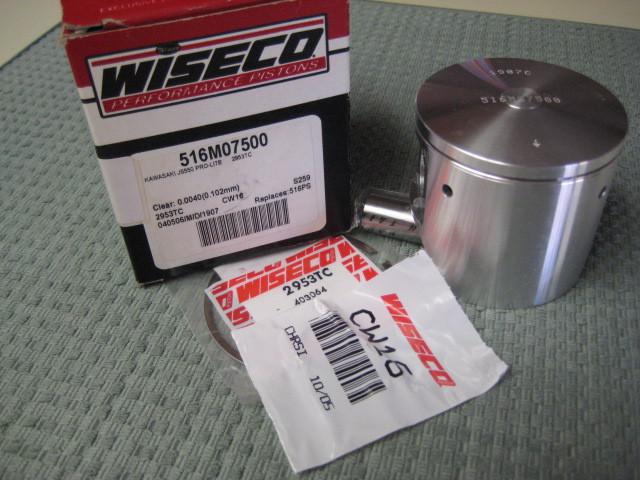 Kawasaki js550 jet ski wiseco standard piston kit 