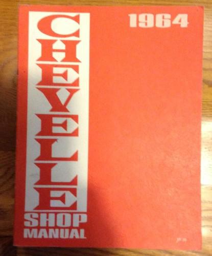 1964 chevelle malibu & el camino shop manual * factory original
