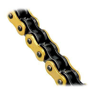 Rk gb520exw atv/off-road chain 520 114 links gold zinc plated gb520exw-114