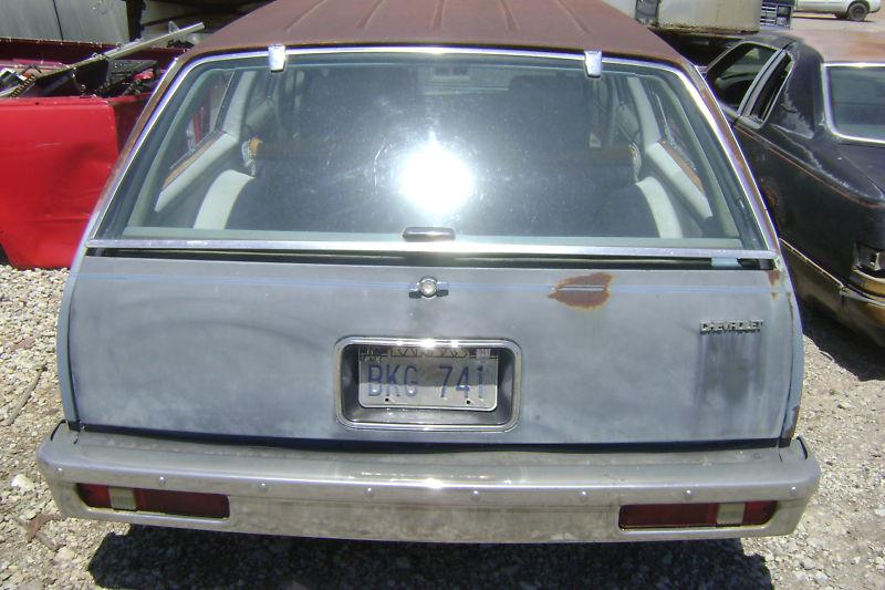 Chevy malibu station wagon tailgate solid 1978 78 1979 79 1980 80