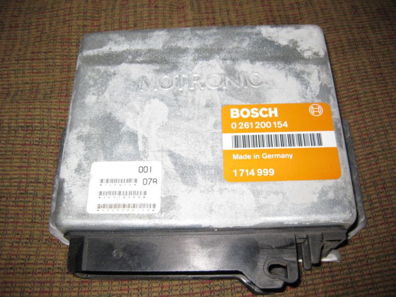 Bosch bmw e28 e30 engine computer brain unit ecm ecu 0261200154 bmw# 1714999