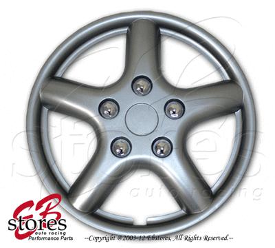 15 inch hubcap wheel rim skin cover hub caps (15" inches style#028b) 4pcs set