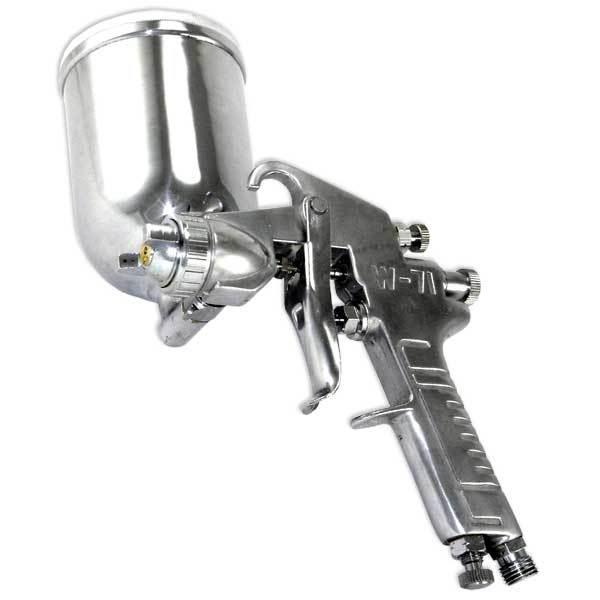 Gravity feed 1.5mm air spray gun 400cc automotive painting tools air compressor
