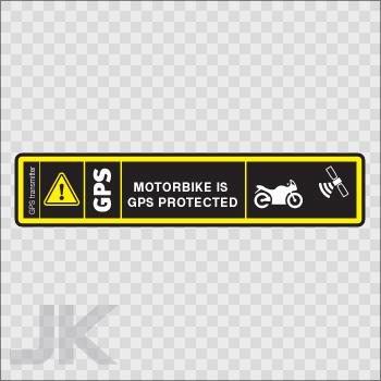 Decal stickers sign signs warning danger caution motorbike gps 0500 z4xax