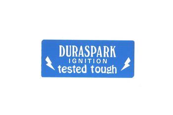 1979 80 81 1982 83 84 1985 ford mustang "dura-spark ignition tested tough" decal