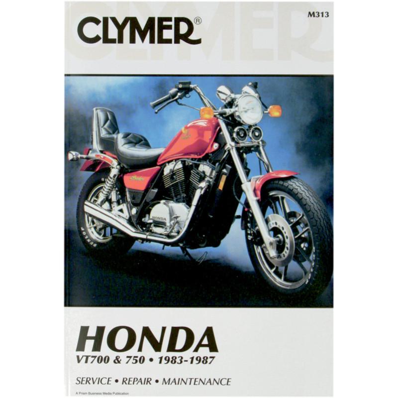 Clymer m313 repair service manual honda vt700/750 1983-1987