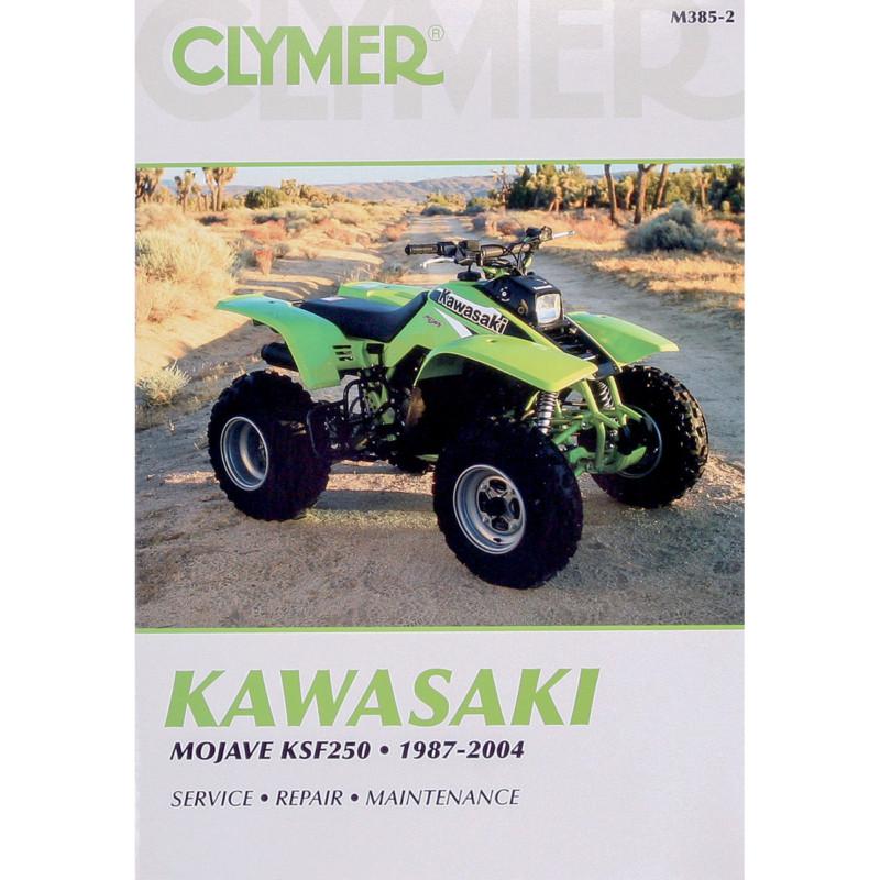 Clymer m385-2 repair service manual kawasaki ksf250/kfx mojave 1987-2004