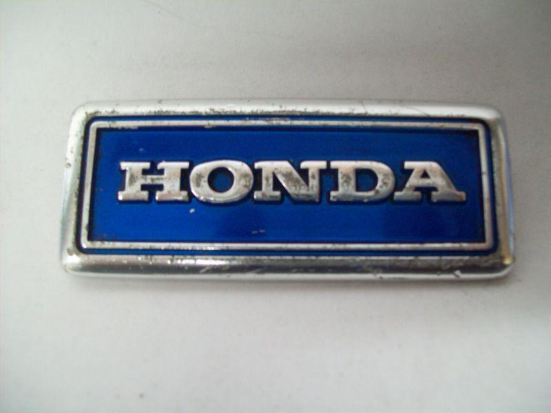 Nice, factory original, 1975-76 honda cb750f tailpiece emblem badge super sport