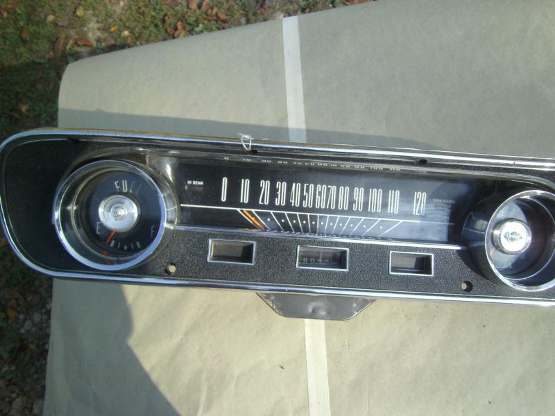 1965-1966 mustang  instrument panel