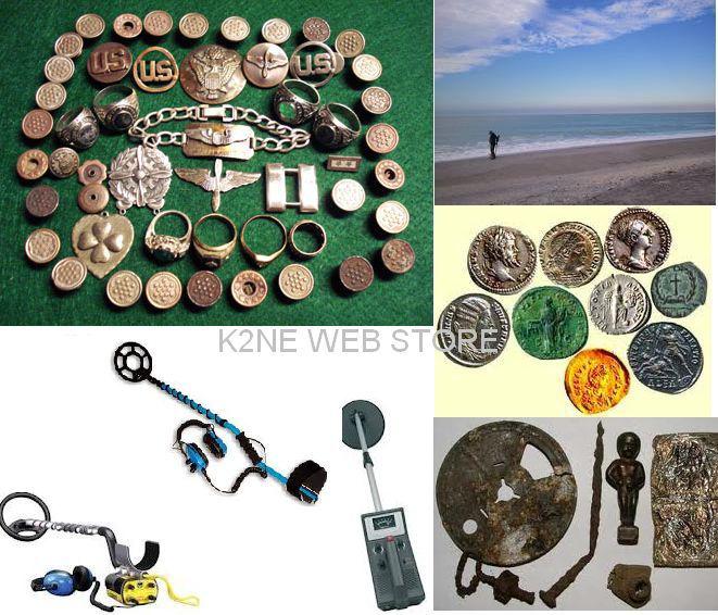 Metal detectors - plans, guides, more - on cd - how to build - find treasure!!