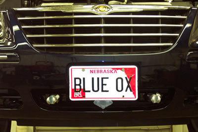 Blue ox bx1969 base plate f/chrysler town and country