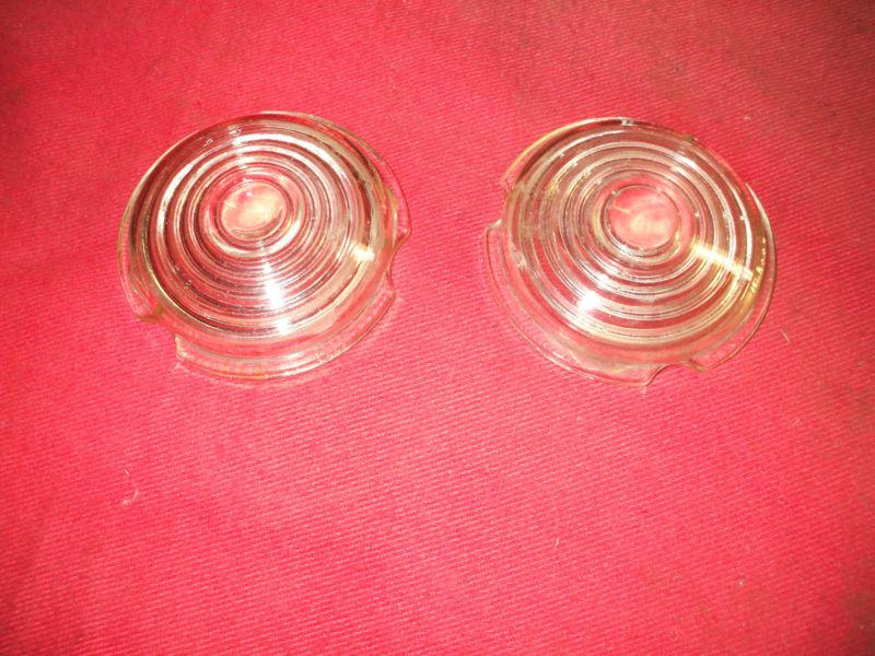 1942 46 47 48 ford car and pickup parking front light lamp lens