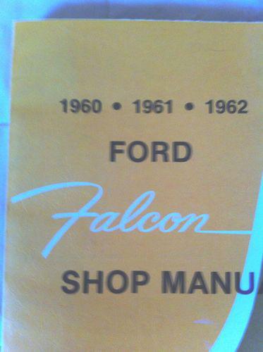 Ford falcon sevice manual 1960 - 1963
