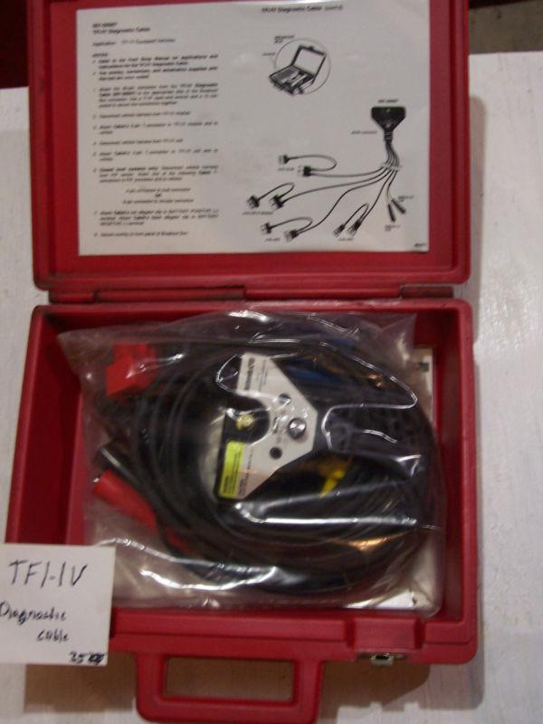 Ford tfi-iv diagnostic cable 007-00097 w/tfi-iv wiring schematic&tfi-iv overlay