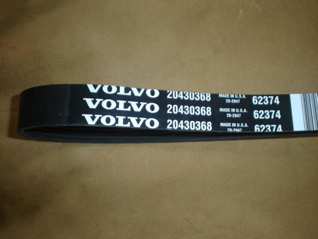 New alt-ac belt 20430368 for volvo vn model with d12d engine