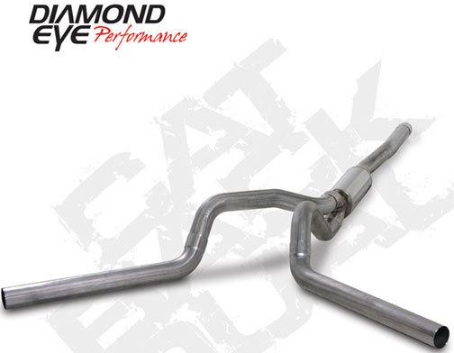 Diamond eye exhaust- 06-07 chevy 4" stainless-cat back dual