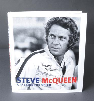 Motorbooks book "steve mcqueen: a passion for speed" hardcover 192 pages each