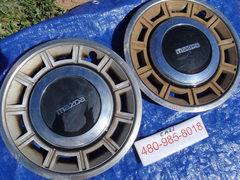 Mazda 626 hubcap wheel cover 82 83 rim cap 13" oem g001-37-190