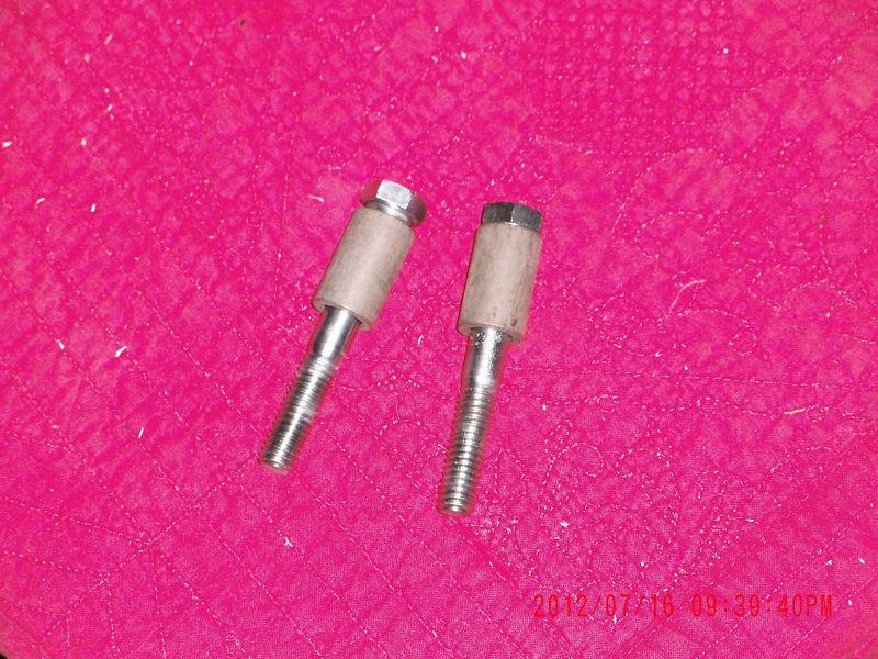 -390-406- ford v8    intake manifold spacers  w orignal " f "  bolts(item#125)