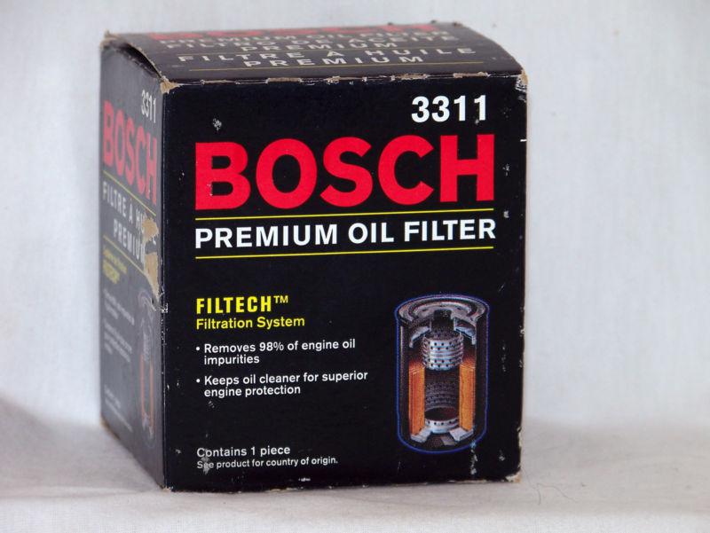 Bosch 3311 premium filtech oil filter nib ~           ready to care for your car
