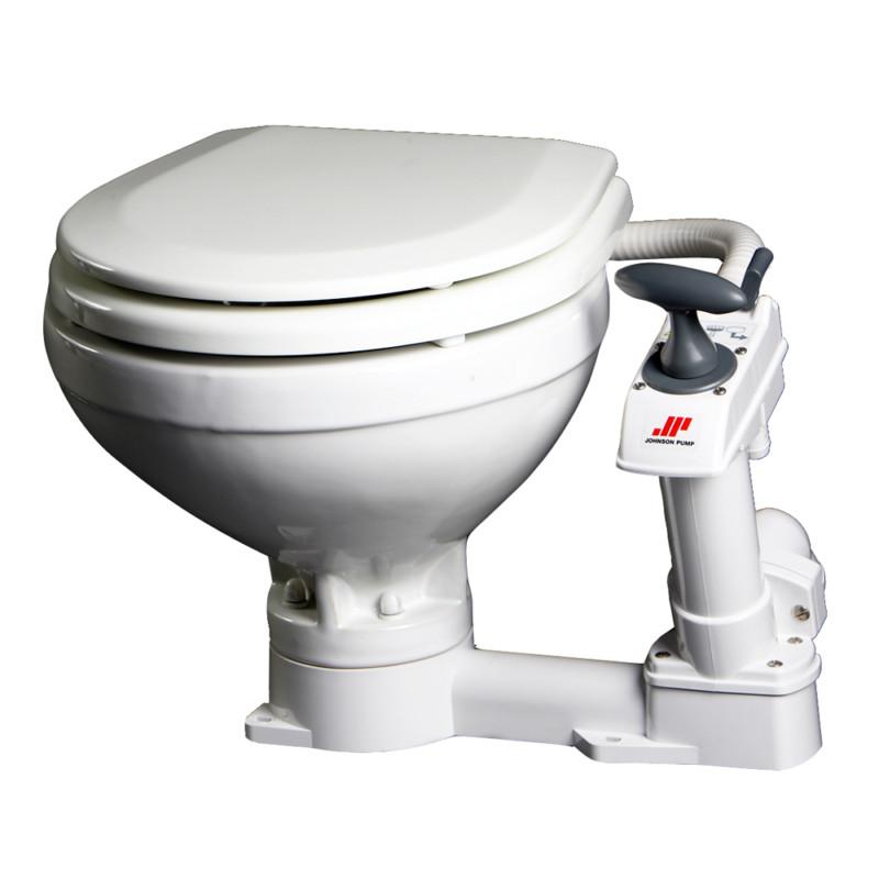 Johnson pump compact manual toilet 80-47229-01