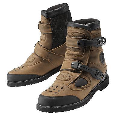Icon boot patrol brown 8 3403-0210