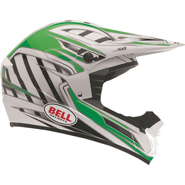 Green l bell helmets sx-1 switch helmet 2013 model