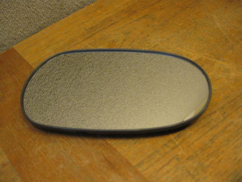 2002-06 jaguar x type left driver's outside heated mirror glass rear view  03 