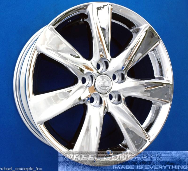Lexus ls600 19 inch chrome wheel exchange ls 600  600h ls600h 19" rims