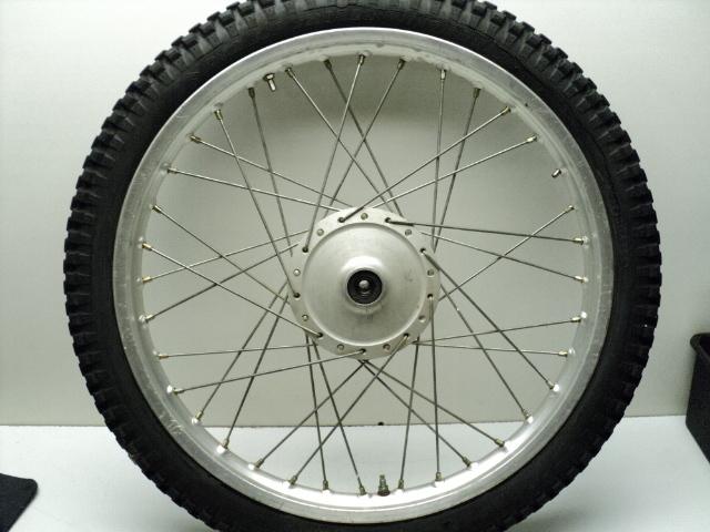 Yamaha ty250 ty 250 #2413 front aluminum wheel & tire