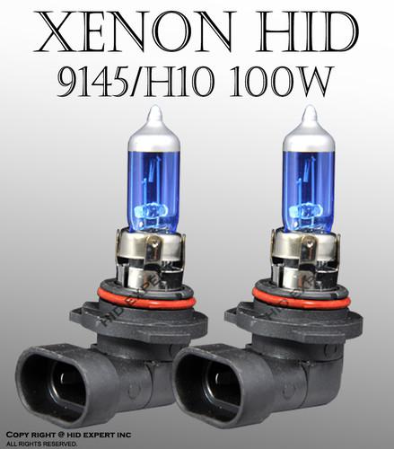 H10 100w pair high or low beam or fog light xenon hid white bulbs hf3 abls dot
