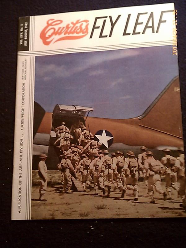 Curtiss-wright corporation employee publication fly leaf july-august 1942