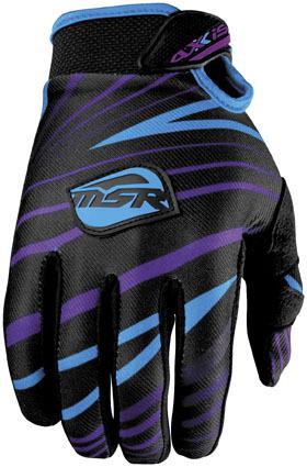 Msr axxis elite purple small dirt bike gloves motocross mx atv sml sm s