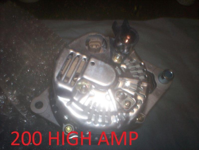 High amp alternator 01-99 dodge ram pickup 5.9 diesel 8-groove pulley generator