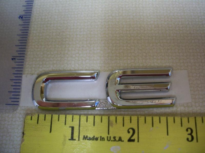 Ce emblem script logo chrome badge oem used original genuine