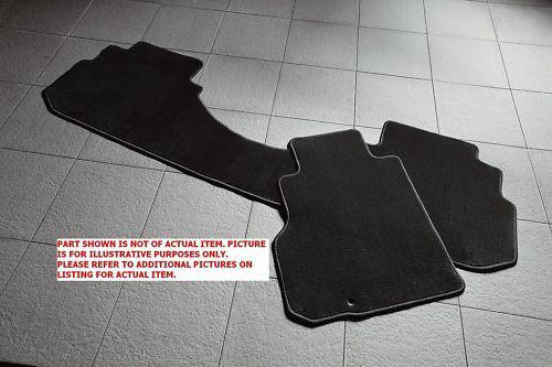 Infiniti g35 coupe sedan oem willow / ecru carpet floor mats 04 999e2-jq000xx