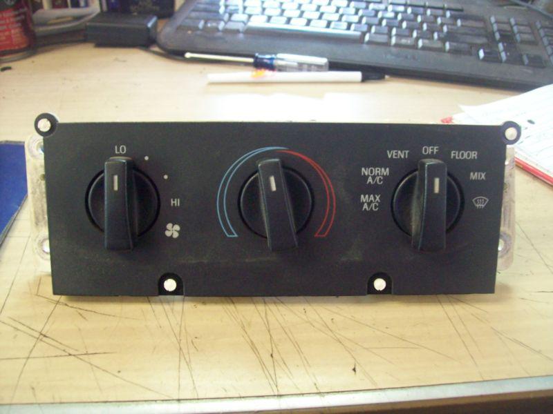 90-93 mustang heater a/c climate control fan switch -heat ac gt lx 5.0 92 91 oem