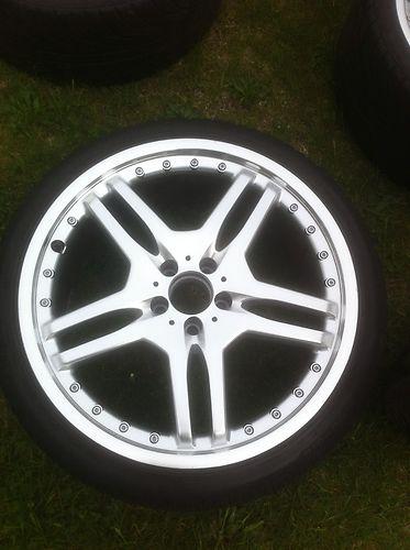 Mercedes amg rims and tires set mint 20in