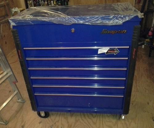 Snap on roll cart