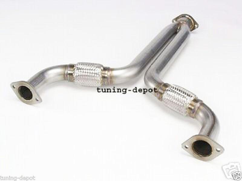 Obx y-pipe downpipe exhaust 02 03 04 05 06 nissan 350z 