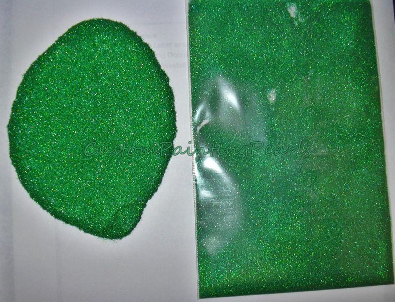 Emerald green holographic metal flake house of kolor basecoat clearcoat ppg hok