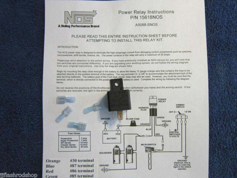 Nos 12 volt power relay, nitrous, nice
