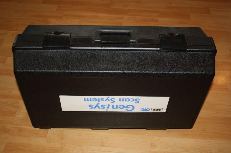 Otc 3421-25 genisys master hard carrying case molded 4 ch scope & 5 gas analyzer