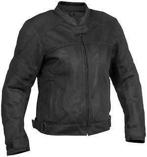 River road womens sedona mesh jacket black xl/x-large