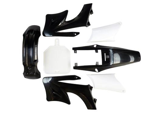 Motorcycle dirt bike body plastic fender for apollo orion 110c 150cc white black
