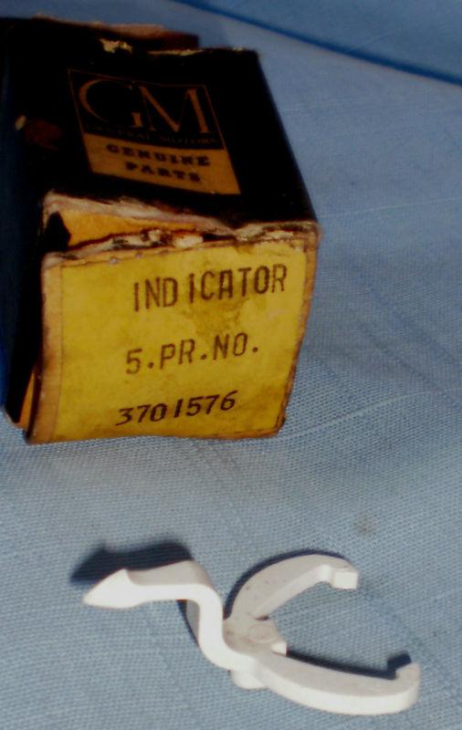 Vintage  gm 1953-1954 chevrolet dash transmission position indicator  #3701576  