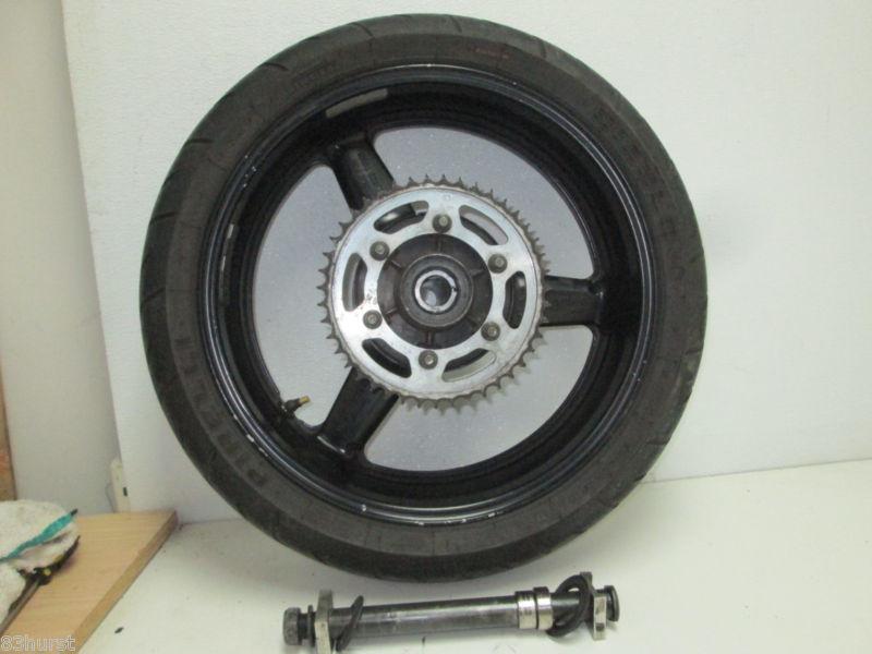 Yamaha 1999 r1 yzf-r1 yzf mag rear wheel 17x6.00 with sprocket & axle